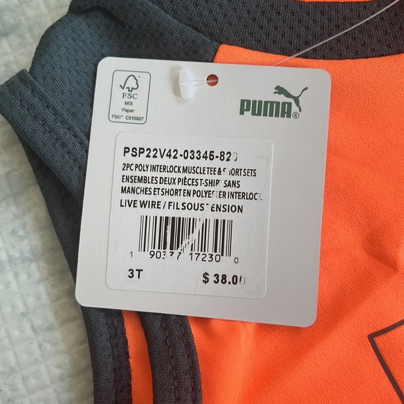 Puma summer outfit - Picture 2 of 2